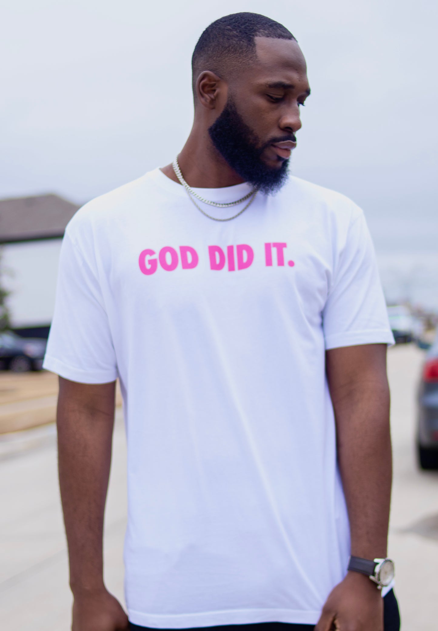 GOD DID IT SHIRT (WHITE)